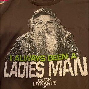 “I Always Been A Ladies Man” Duck Dynasty Large Tee